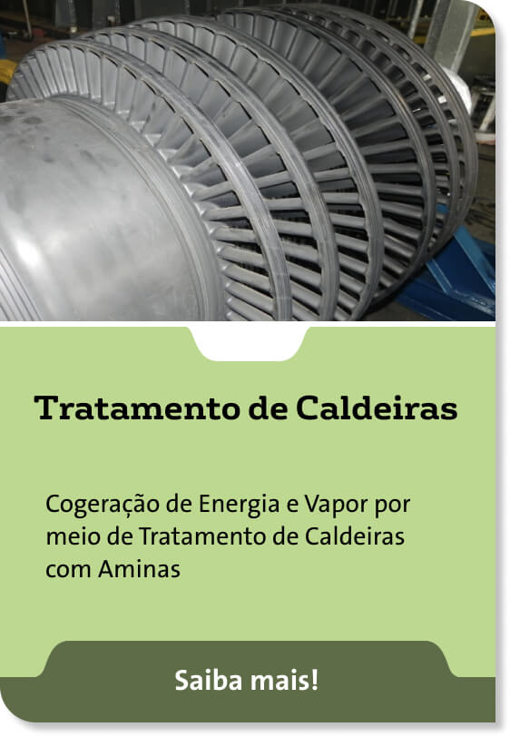 Tratamento de Caldeiras - Cogeração de Energia e Vapor por meio de Tratamento de Caldeiras com Aminas - Saiba mais!