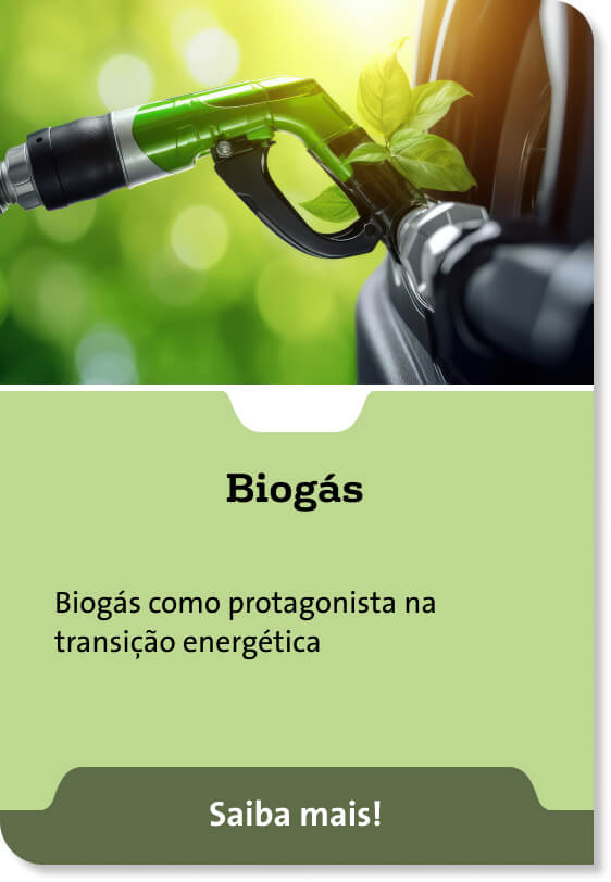 Biogás - Biogás como protagonista na transição energética - Saiba mais!